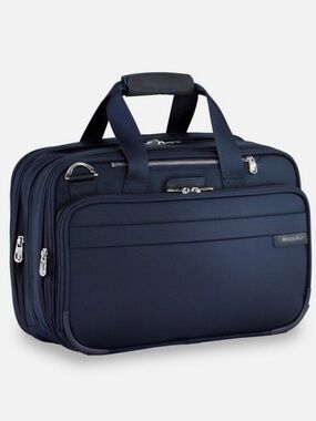 Briggs & Riley Baseline Expandable Cabin Bag | Navy | USA Designed